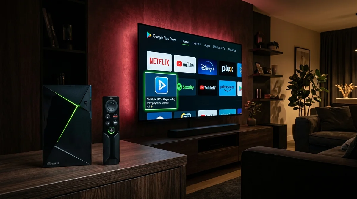 IPTV on Android TV & Google TV: Nvidia Shield Pro and TiviMate live sports streaming setup