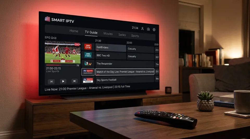 Best IPTV Apps UK: Comparison of TiviMate, IPTV Smarters Pro, IBO Player and Smart IPTV