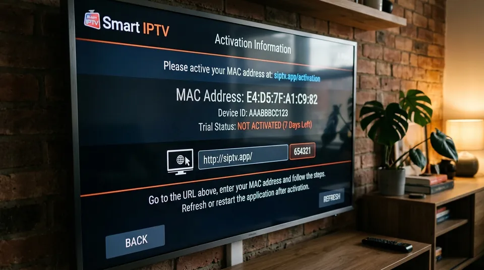 Smart IPTV MAC Address & Activation: Locating TV MAC address for the one-time €5.49 lifetime licence